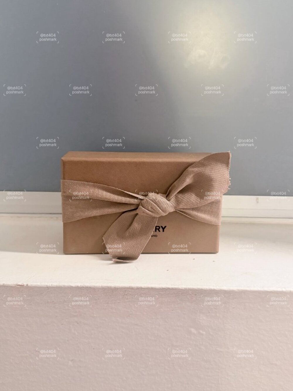 Burberry Antique Yellow Check Cashmere Trench Coat Thomas Bear Charm Keychain - Picture 7 of 7